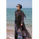 burkini cover Marina Hijab Swimwear Plain Kaftan Kimono Pareo P2110