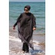 burkini cover Marina Hijab Swimwear Plain Kaftan Kimono Pareo P2110