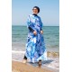 مارينا حجاب ملابس سباحة مع غطاء بوركيني صوفية منقوشة بالزهور P2108