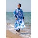 burkini cover Marina Hijab Swimwear Floral Patterned Kaftan Kimono Pareo P2108