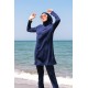 Mayo burkini Marina Swimsuit Hijab Swimsuit 1969-Navy Blue