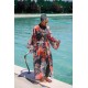 burkini cover Marina Khaki Women Hijab Swimsuit Over Kimono Pareo P2204