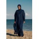 ملابس السباحة مارينا حجاب تلبس فوق غطاء بوركيني Pareo P2201 - أزرق داكن