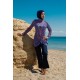 Mayo burkini  Rivamera Pattern Detailed Hijab Swimsuit R1104