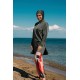 Mayo burkini Marina Khaki Women's Pattern Detailed Design Hijab Swimsuit M2279