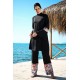 Mayo burkini Marina Hijab Swimsuit 1961-Black