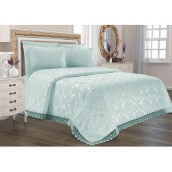 Duvet Cover Dowry Land Jacquard Chenille Bed Cover Mint