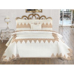 Duvet Cover Dowry Quilted Bedspread Bade Cream