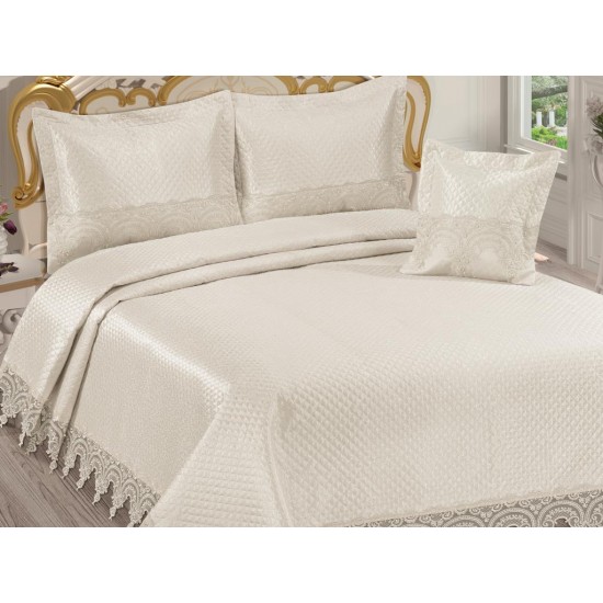 Duvet Cover Dowry Quilted Bed Cover Hitit Cream