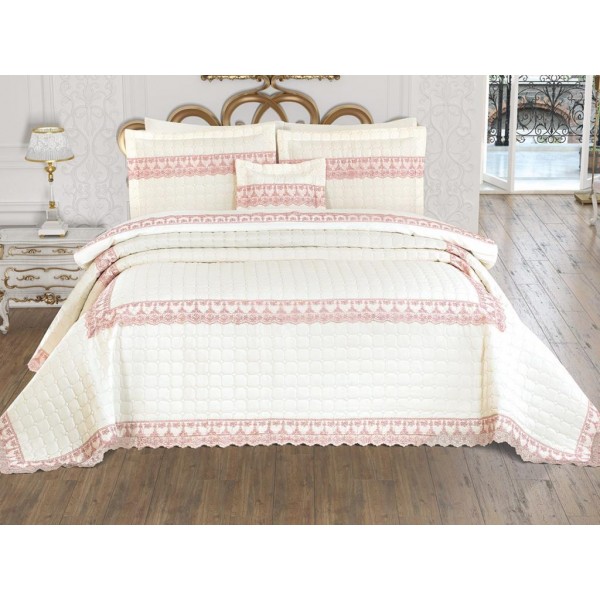 Duvet Cover Dowry Quilted Bed Cover Lara Cream