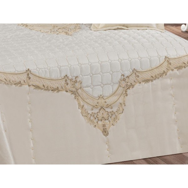 Duvet Cover Dowry Quilted Bed Cover Napoli Cream