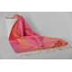 100% double face silk shawl