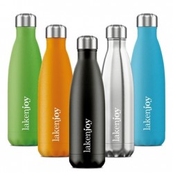 Thermos   Lakenjoy 0.5L SS Thermo Bottle Steel Thermos