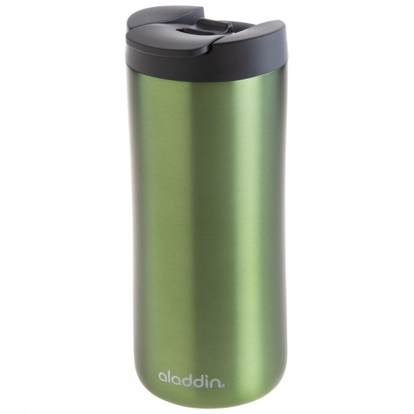 Thermos Aladdin 0.35L Leak-Lock Thermavac Steel Mug - Thermos Cup