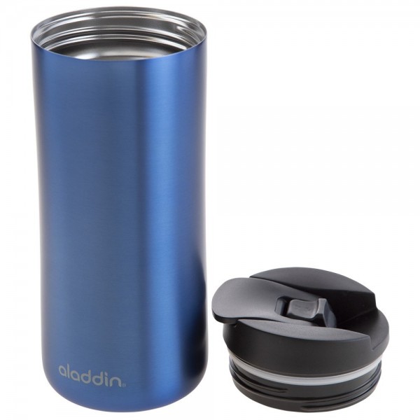 Thermos Aladdin 0.35L Leak-Lock Thermavac Steel Mug - Thermos Cup