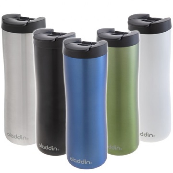 Thermos Aladdin 0.47L Leak-Lock Thermavac Steel Mug 