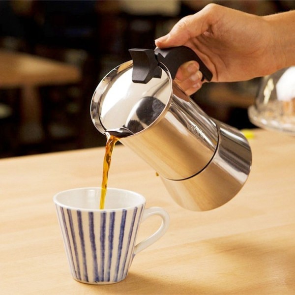 Bialetti Moka Steel Venus 4 Cups