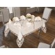 Luxury tablecloth İhtisam Table Cloth 160x260 Cm 26 Pieces Cream