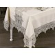 Luxury tablecloth French Laced Palace Lace Dinnerware - 25 Pieces