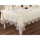 Luxury tablecloth French Laced Beach Lace Dinnerware - 25 Piece