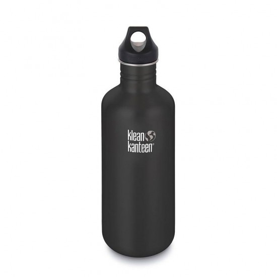 Klean Kanteen 1.182L Classic Loop Cap Water Bottle - Steel Water Bottle