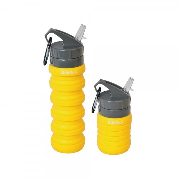 Nurgaz 0.75 L Silicone Collapsible Water Bottle