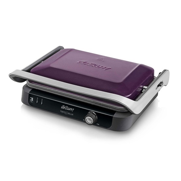 AR2019 Toaster Delux Grill And Sandwich Maker - Plum