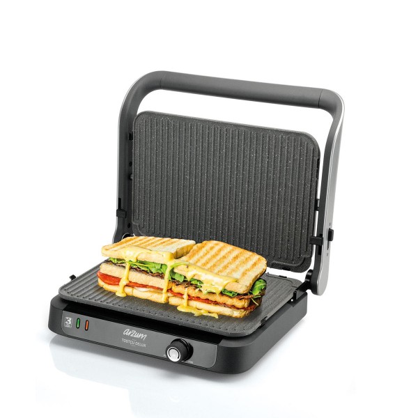 AR2019 Toaster Delux Grill And Sandwich Maker - Plum