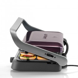 AR2019 Toaster Delux Grill And Sandwich Maker - Plum
