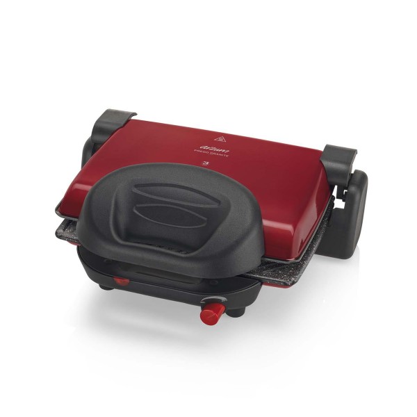 AR2012 Prego Granite Grill and Sandwich Maker - Red