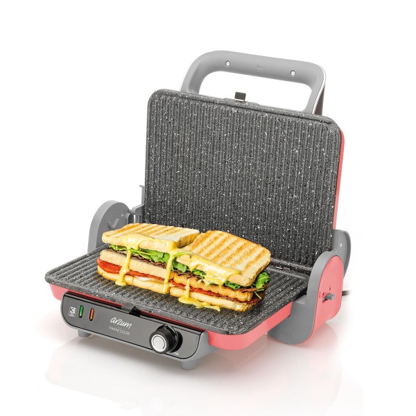 AR2013 Panini Color Grill and Sandwich Maker - Pink