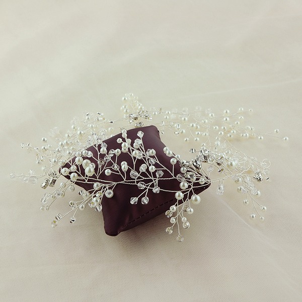 Wedding Accessories Lady Charm Alloy Headbands With Rhinestone 