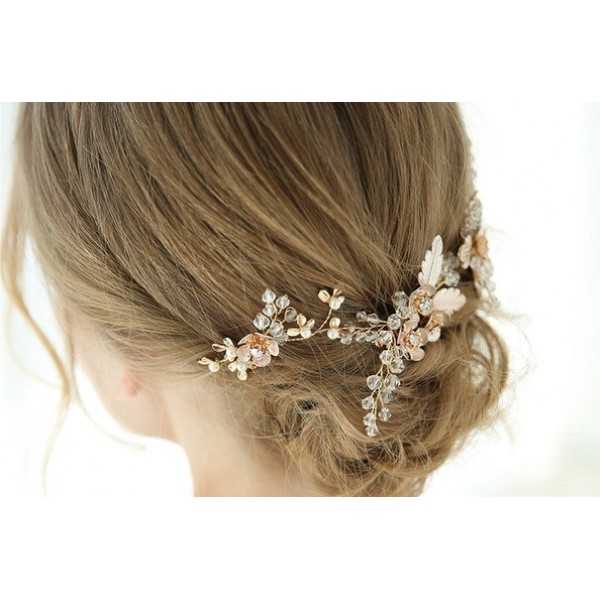 Wedding Accessories Classic Alloy Hairpins / Combs and Barrettes With Rhinestone