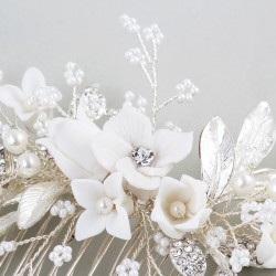 Wedding Accessories Ladies Fine Alloy / Imitation Pearls Venetian Pearl With Combs and Barrettes