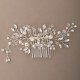 Wedding Accessories Ladies Elegant Crystal Imitation Pearls  Venetian Pearl With Glass