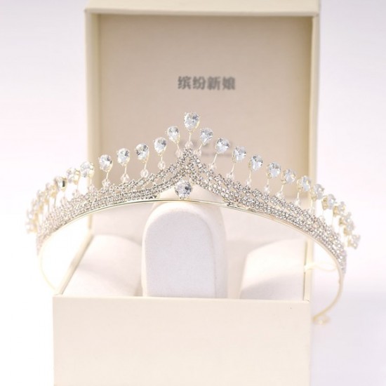 Wedding Accessories Glamourous Rhinestone / Alloy / Zircon Crowns 