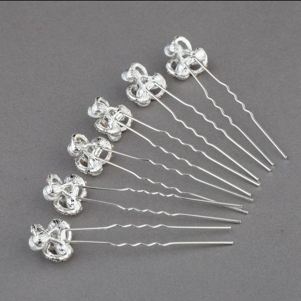 Wedding Accessories Fashion Rhinestone / Alloy Hairpins