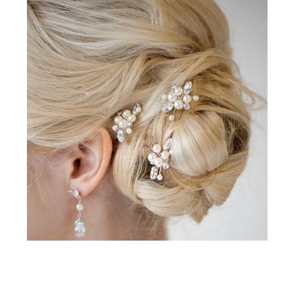 Wedding Accessories Ladies Fine Alloy / Imitation pearls Hairpins 