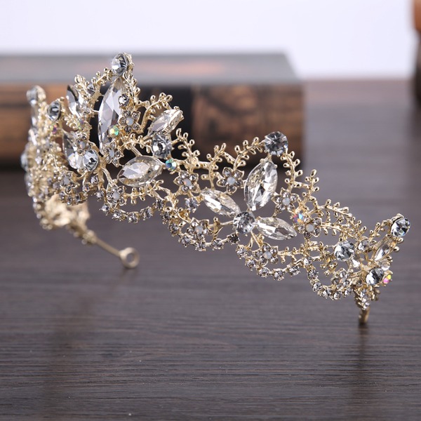 Wedding Accessories Beautiful Rhinestone / Alloy Crowns With Rhinestone