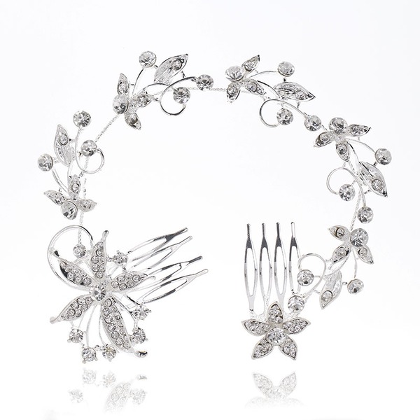 Wedding Accessories Ladies Beautiful Rhinestone / Alloy Combs and Barrettes