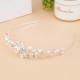 Wedding Accessories Elegant Crystal / Imitation Pearls Crowns With Rhinestone