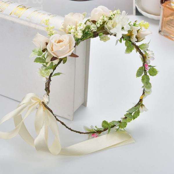 Wedding Accessories Beautiful Silk Flower / Simulation reed Headbands