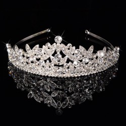 Wedding Accessories Ladies Beautiful Rhinestone / Alloy Crowns