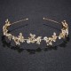 Wedding Accessories Ladies Exquisite Alloy Crowns With Crystal