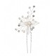 Wedding Accessories Ladies Glamourous Alloy Hairpins With Venetian Pearl