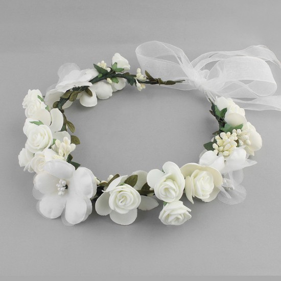 Wedding Accessories Beautiful Silk Flower Headbands 