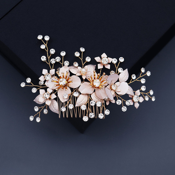 Wedding Accessories Ladies Fine Rhinestone Imitation Pearls Combs and Barrettes 