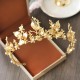 Wedding Accessories Lady Beautiful Alloy Crowns With Venetian Pearls