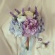 Wedding Bouquet Lilac Blue Hydrangea Bridal Bouquet