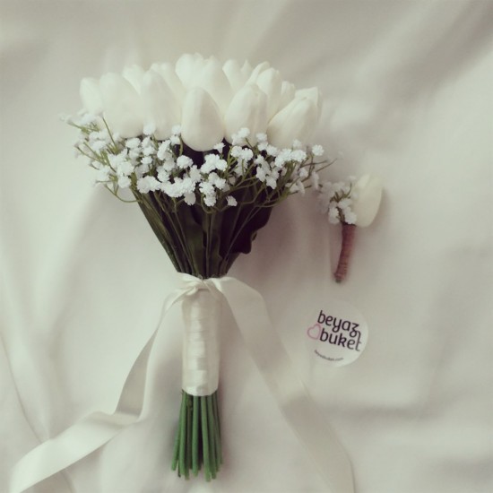 breakfast arithmetic interrupt Cipso White Tulip Bridal Bouquet breakfast arithmetic interrupt Cipso White Tulip Bridal Bouquet